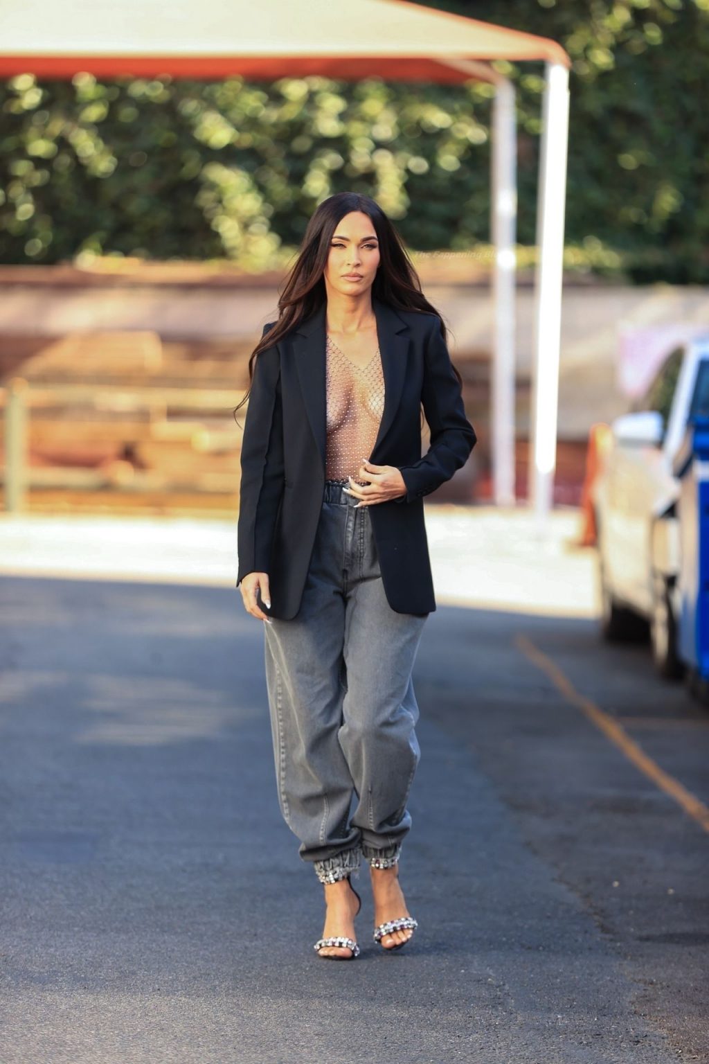 Megan Fox Leaves Little to Imagination While Leaving a Photoshoot in LA (19 Photos)