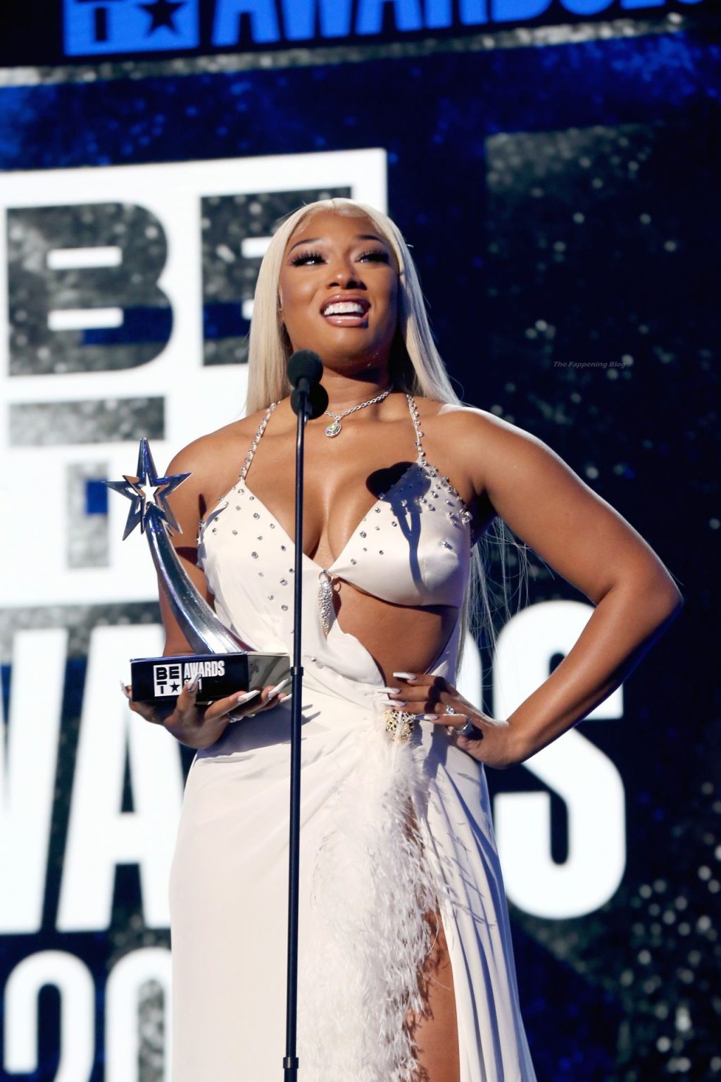 Megan Thee Stallion Stuns on the Red Carpet and Stage at the BET Awards (40 Photos + Video)