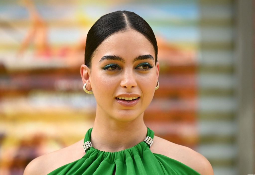 Melissa Barrera Stuns in a Green Dress at the Premiere of ‘In The Heights’ (28 Photos)