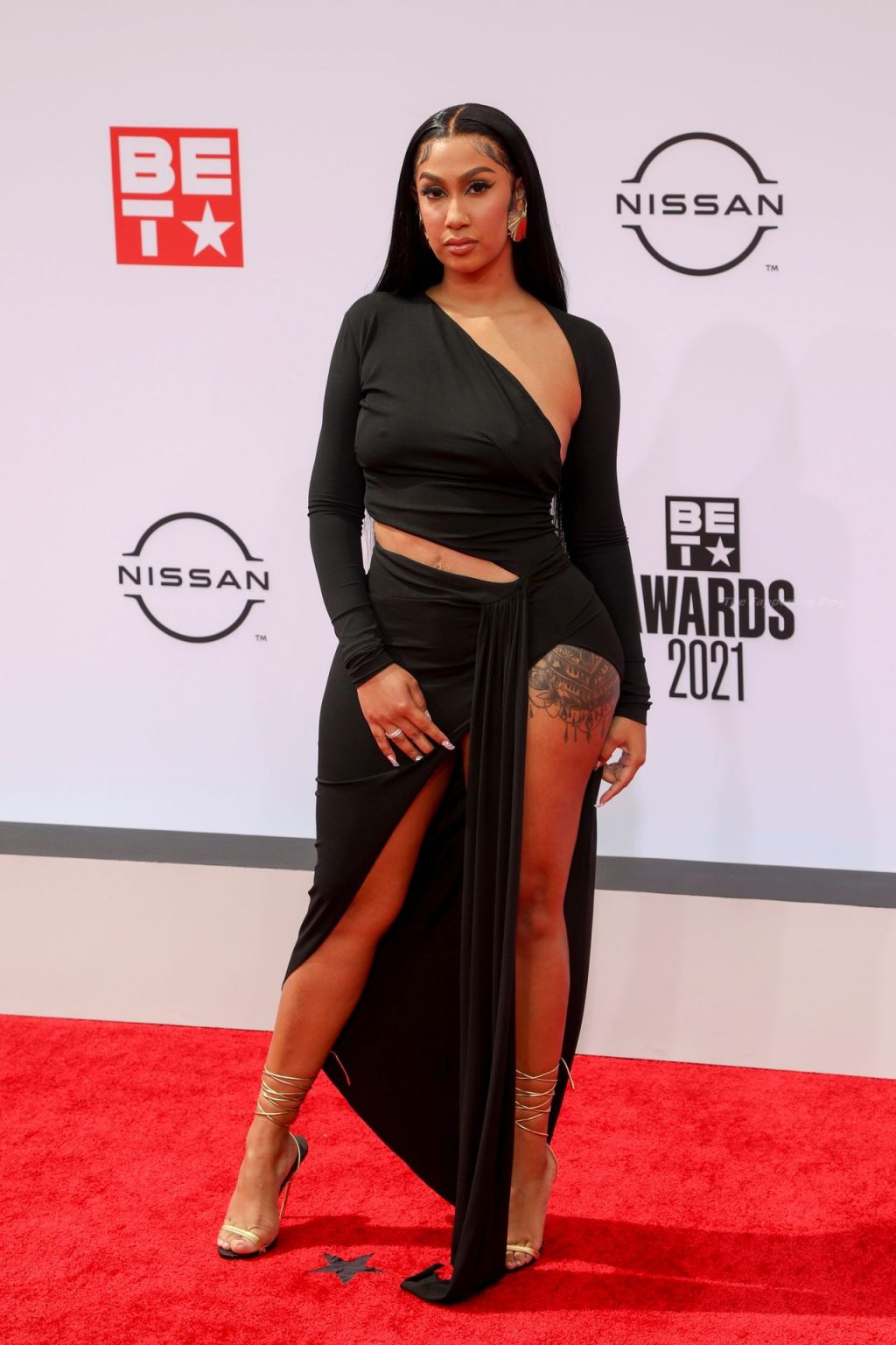 Queen Naija is Seen at The BET Awards 2021 and Megan Thee Stallion’s BET Afterparty (15 Photos)