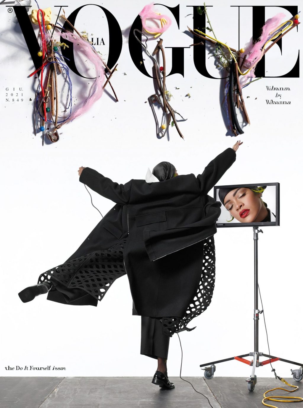Rihanna Sexy – Vogue Italia (9 Photos)