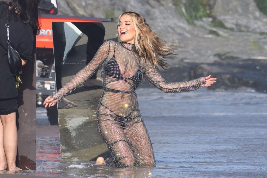 Rita Ora Looks Hot on the Beach in Malibu (13 Photos) [Updated]