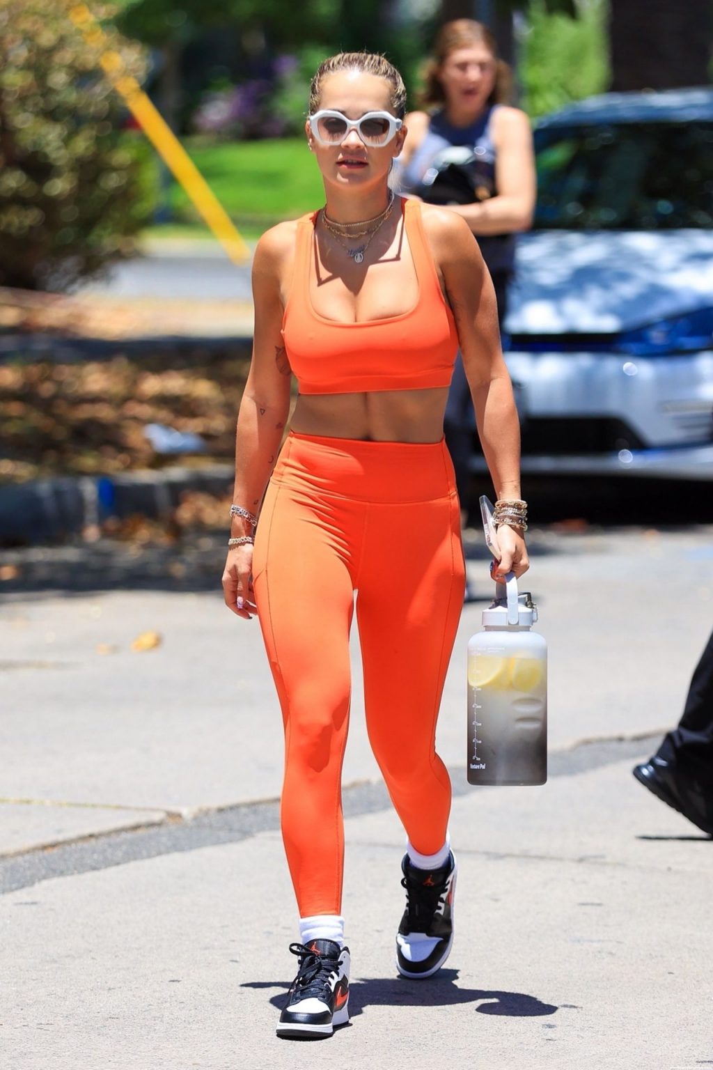 Rita Ora Shows Off Her Toned Body While Heading to Pilates (13 Photos)