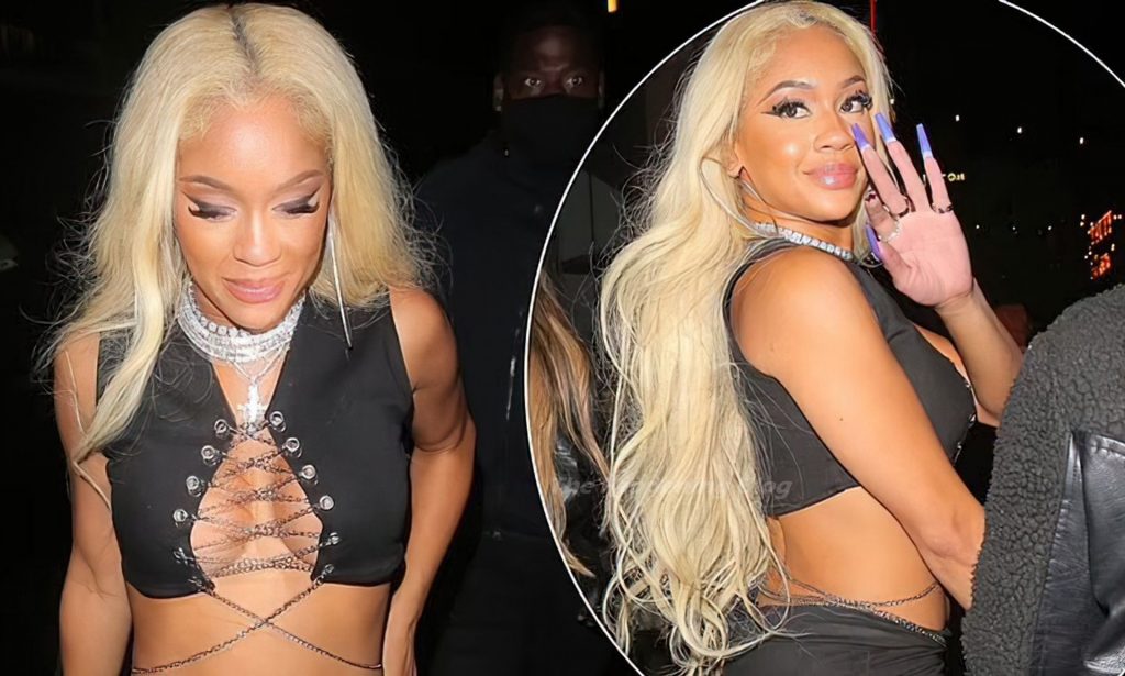 Saweetie Shows Off Her Curvy Figure as She Steps Out to a Party (44 Photos)