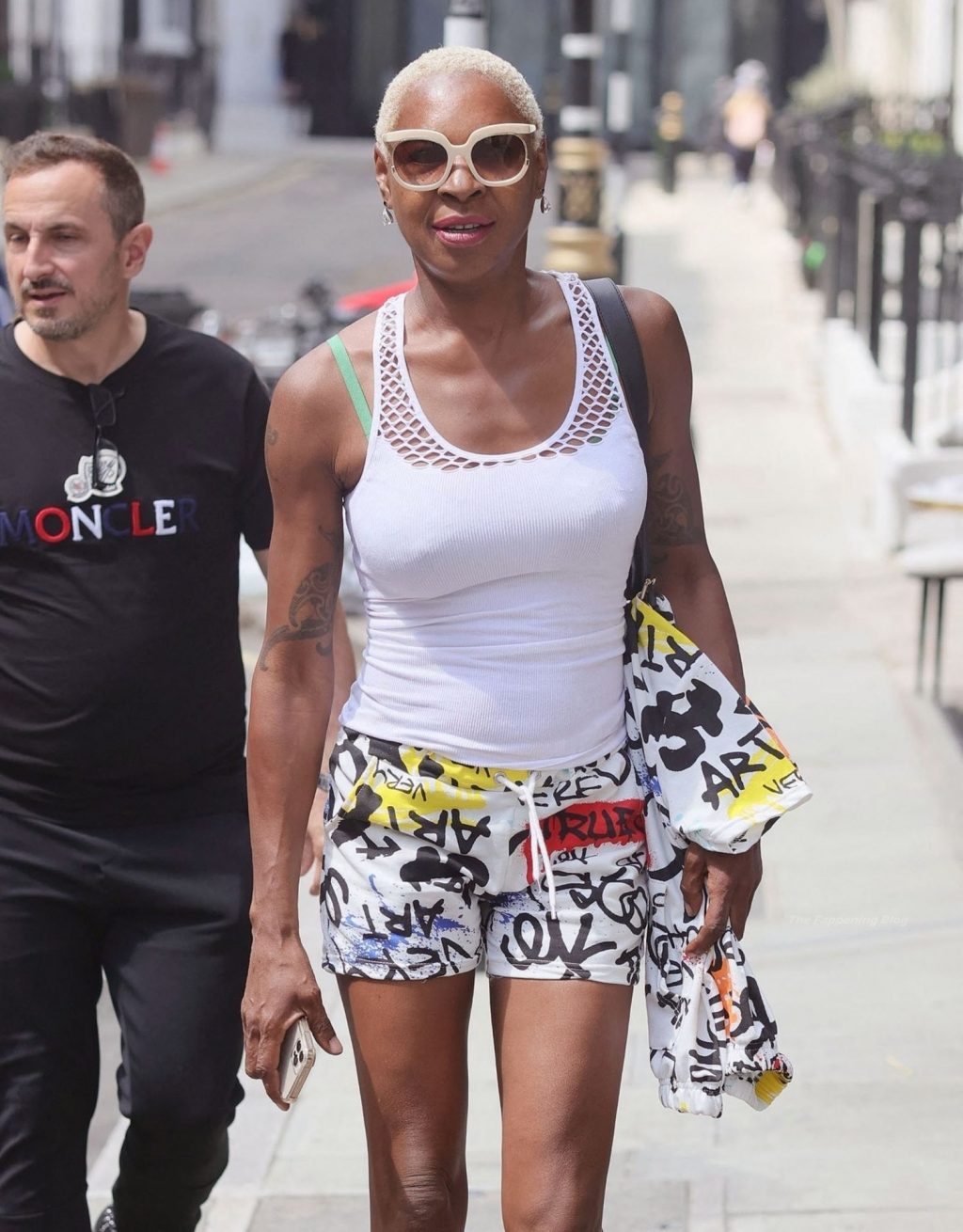 Sonique Shows Off Her Pokies in London’s Mayfair (17 Photos)