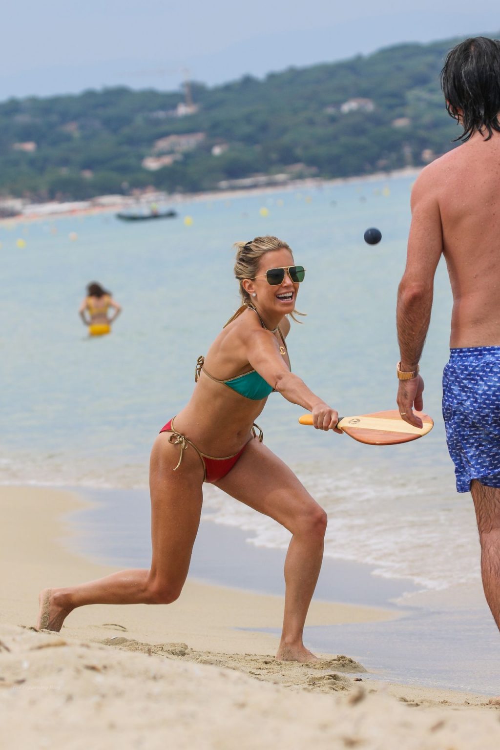 Sylvie Meis &amp; Niclas Castello Enjoy a Beach Day in Saint Tropez (135 Photos)