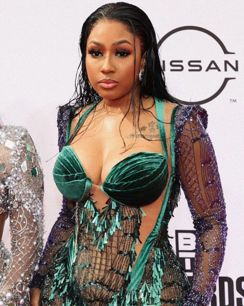 Yung Miami Displays Her Boobs at The BET Awards in Los Angeles (19 Photos + Video)