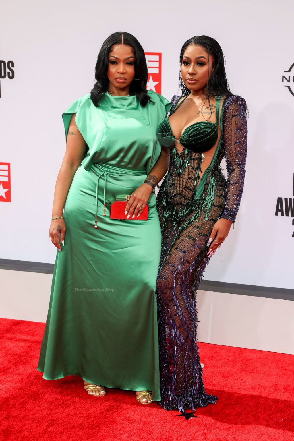 Yung Miami Displays Her Boobs at The BET Awards in Los Angeles (19 Photos + Video)