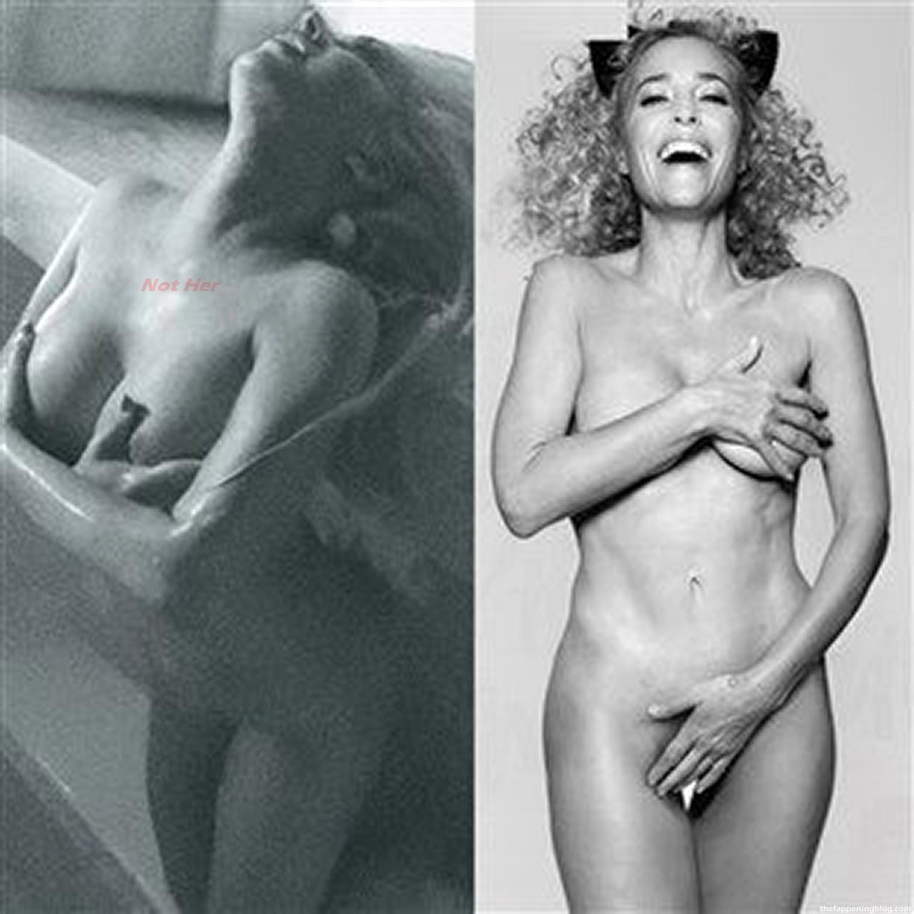 Gillian Anderson Nude & Sexy Pics.