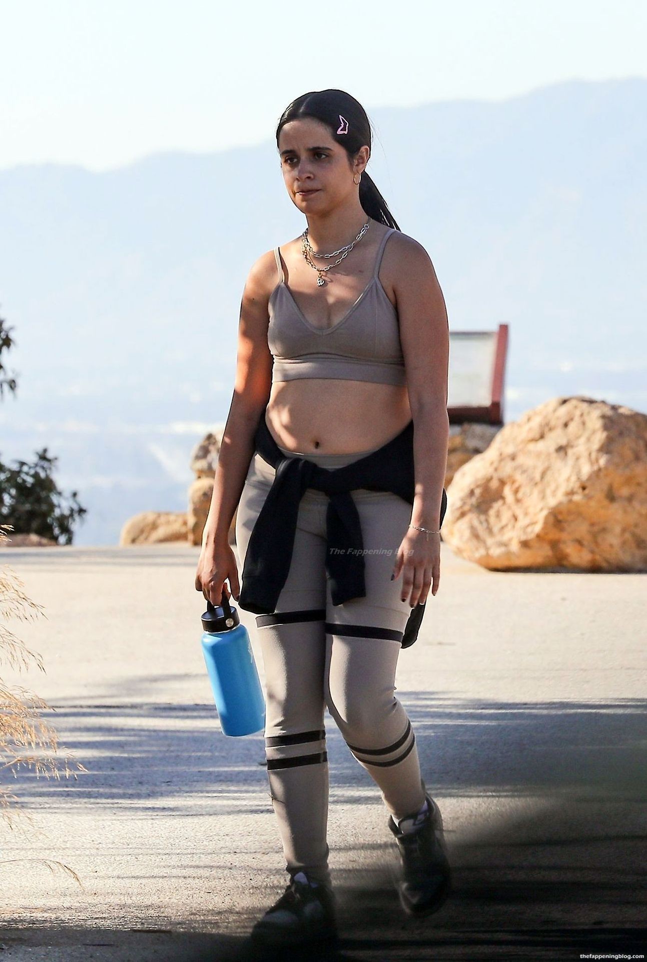 Camila Cabello Pokies on a Hike.