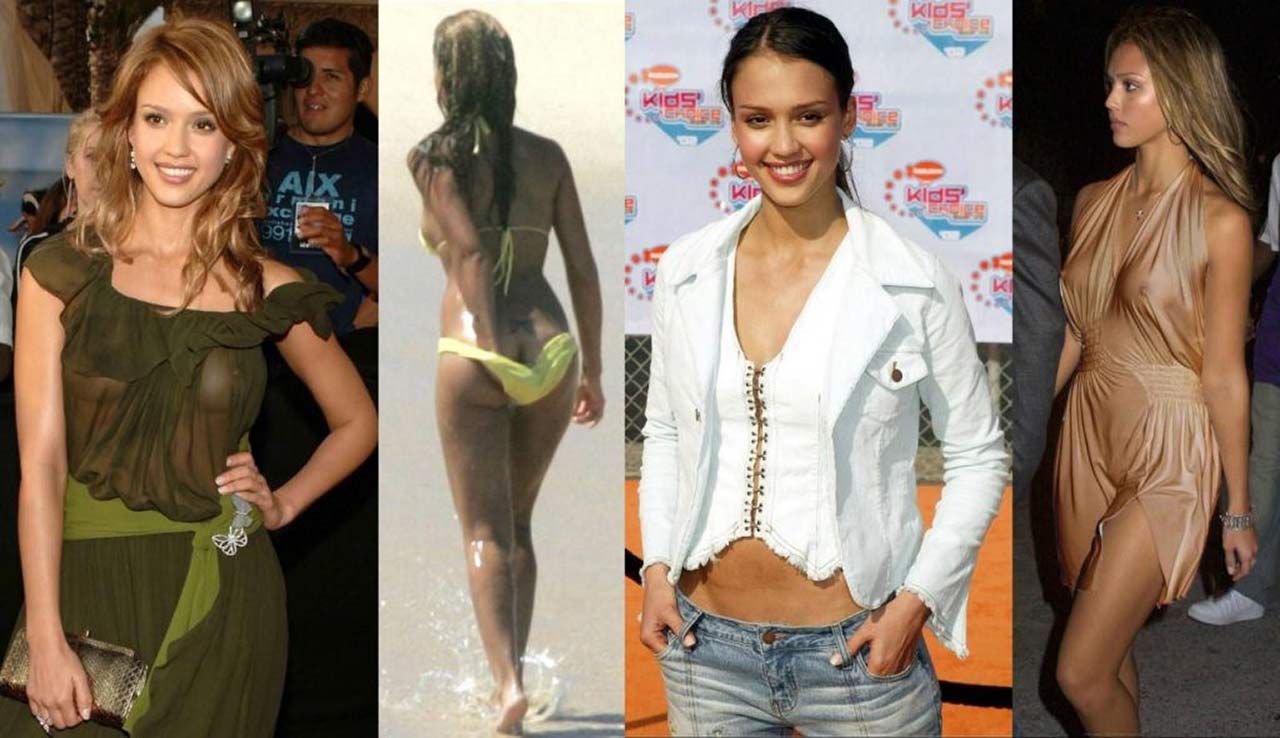 Pictures naked jessica alba Celebrities who