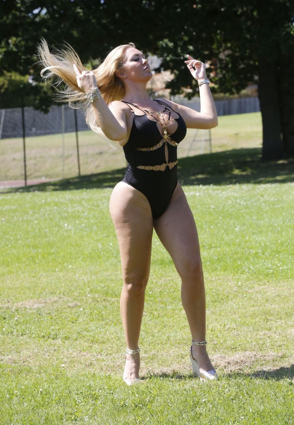 Aisleyne Horgan-Wallace Looks Sensational in Her Swimsuit (44 Photos)