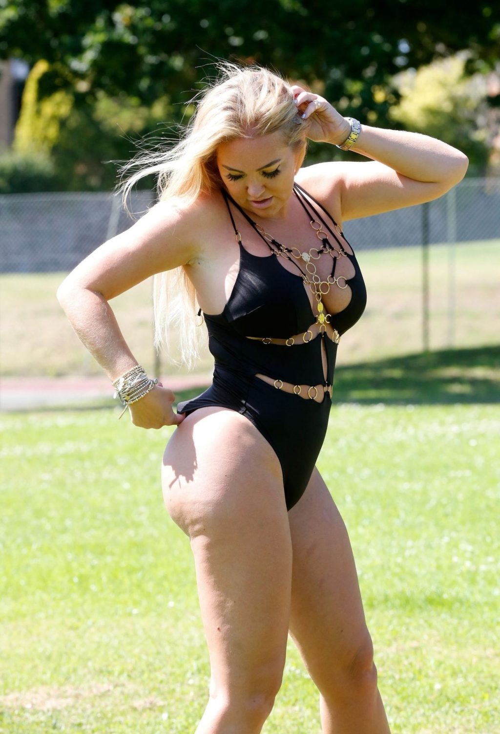 Aisleyne Horgan-Wallace Looks Sensational in Her Swimsuit (44 Photos)