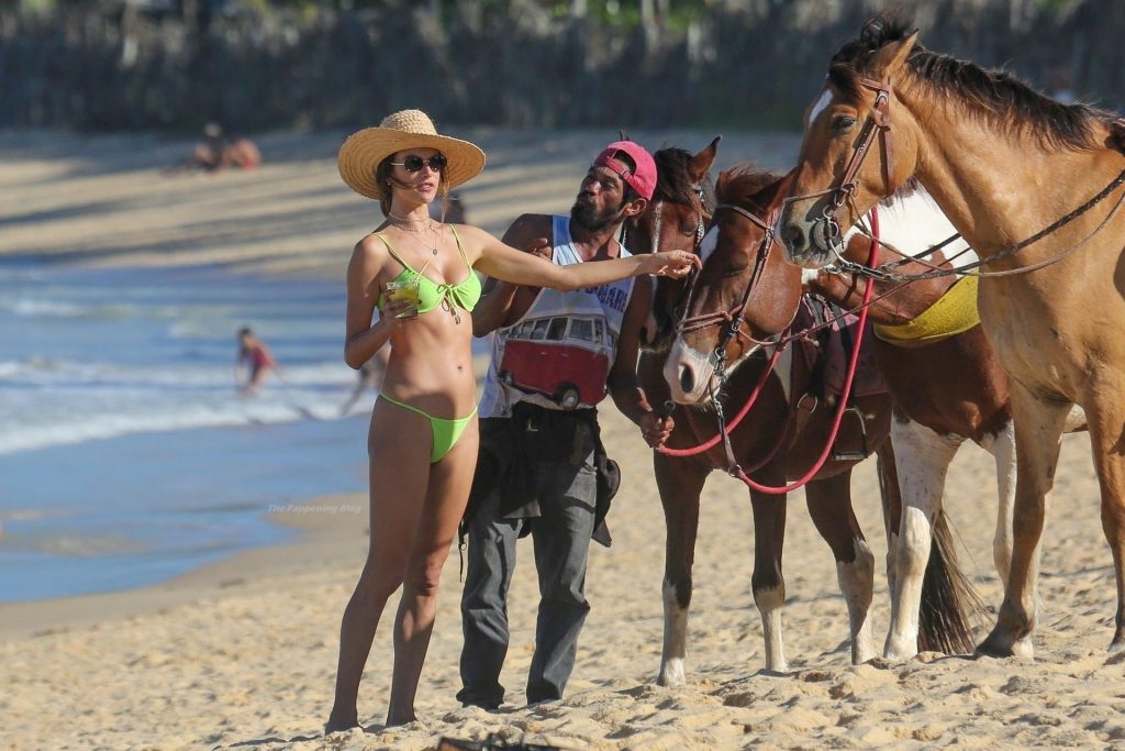 Alessandra Ambrosio Rocks a Tiny Bikini While Posing with Her Boyfriend (106 Photos) [Updated]