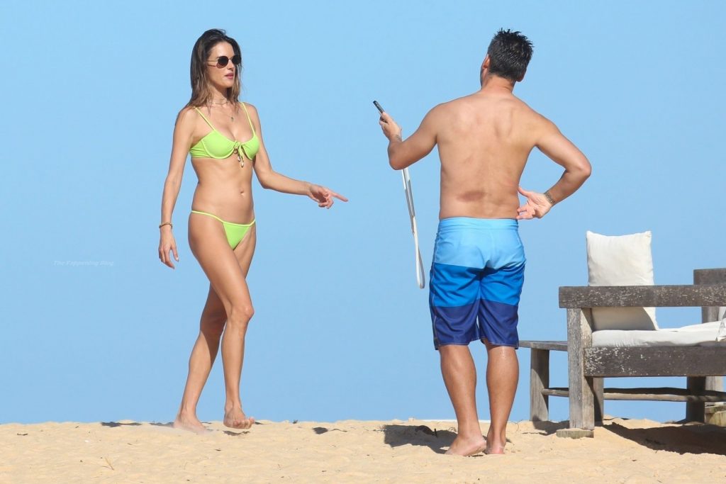 Alessandra Ambrosio Rocks a Tiny Bikini While Posing with Her Boyfriend (104 Photos)
