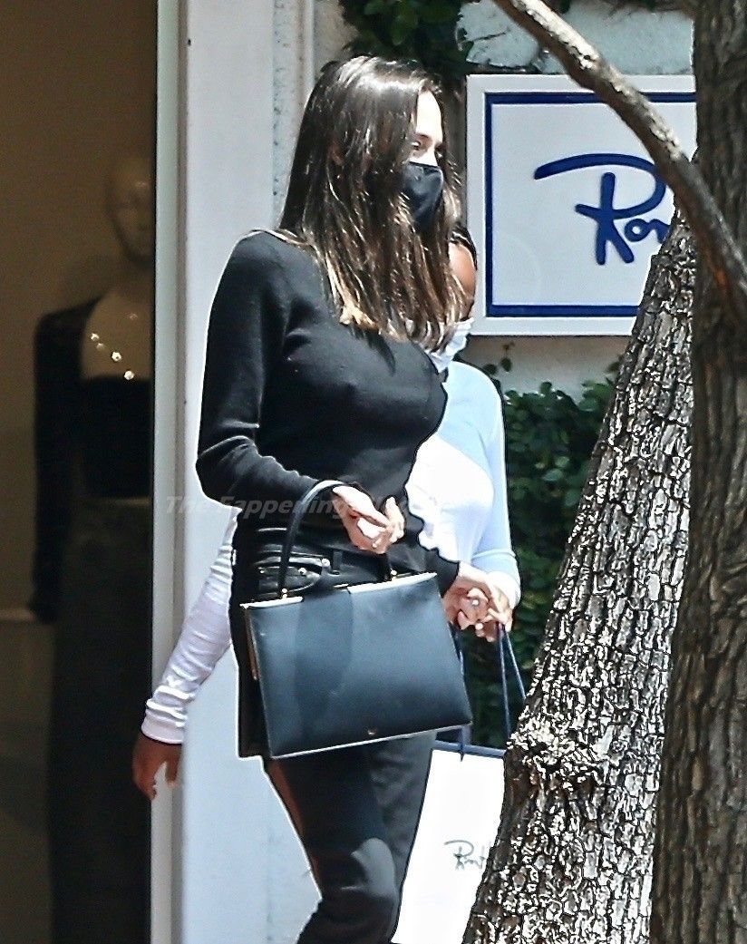 Angelina Jolie Makes Another Rare Public Outing to Shop in WeHo (6 Photos)