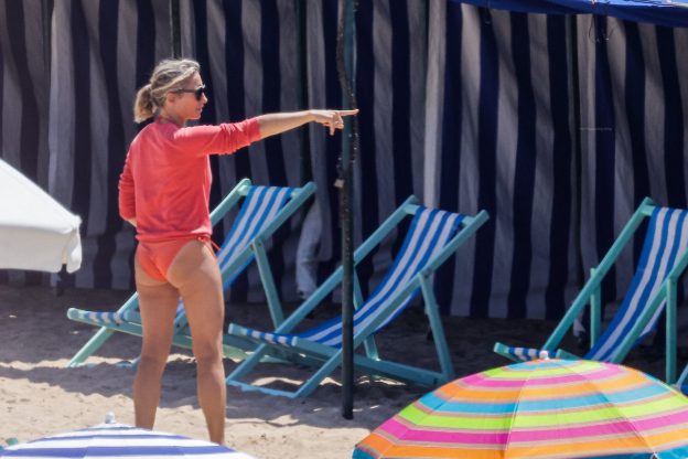 Anne Sophie Lapix Shows Off Her Tits And Ass At The Beach In Saint Jean De Uz 59 Photos