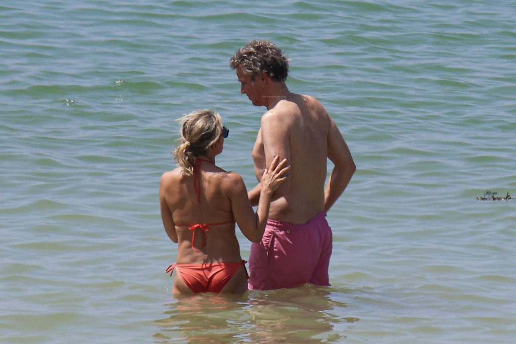 Anne-Sophie Lapix Shows Off Her Tits and Ass at The Beach in Saint-Jean-de-uz (59 Photos)
