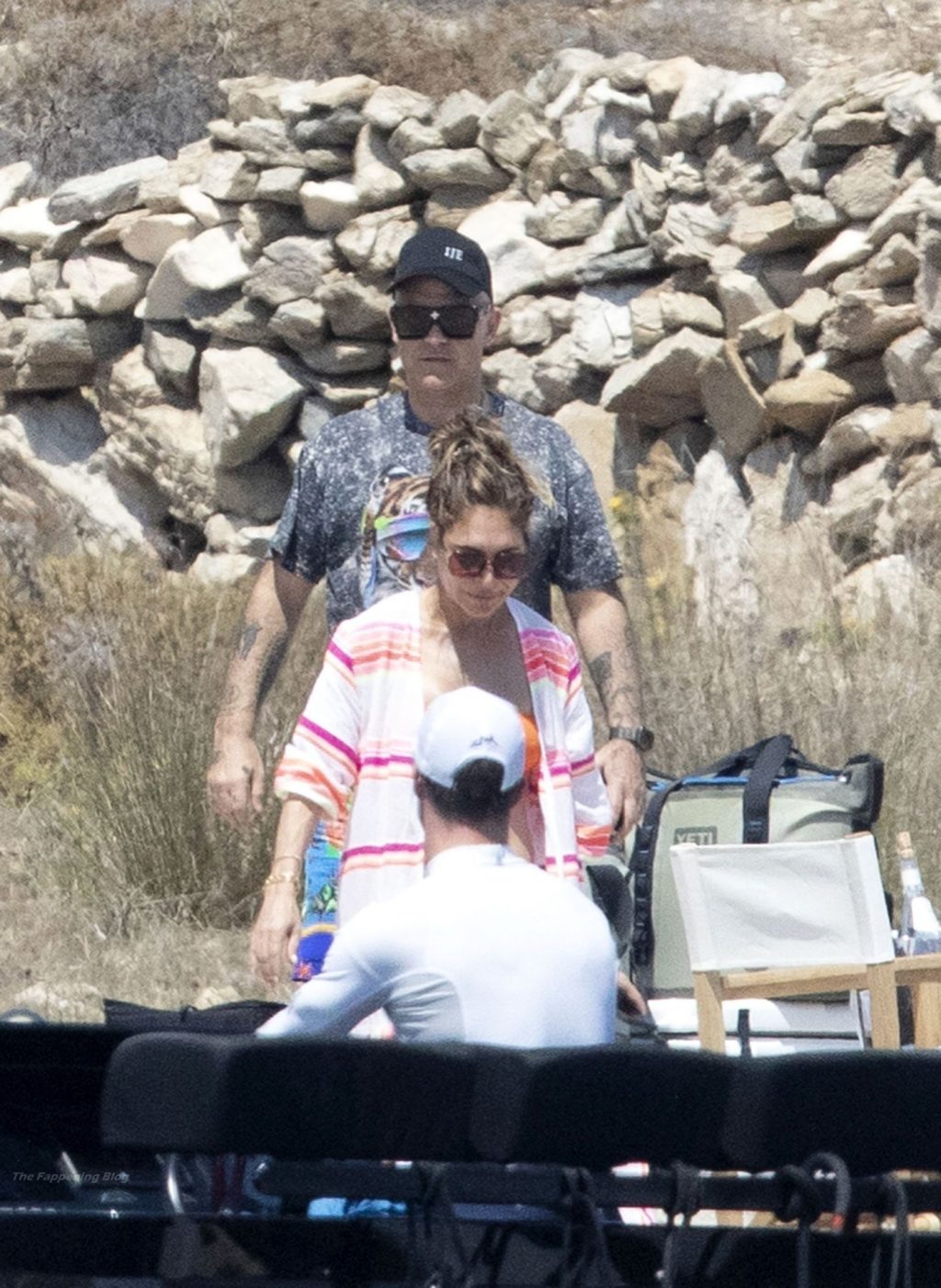 Ayda Field is Pictured with Robbie Williams on Their Holiday in Greece (34 Photos)