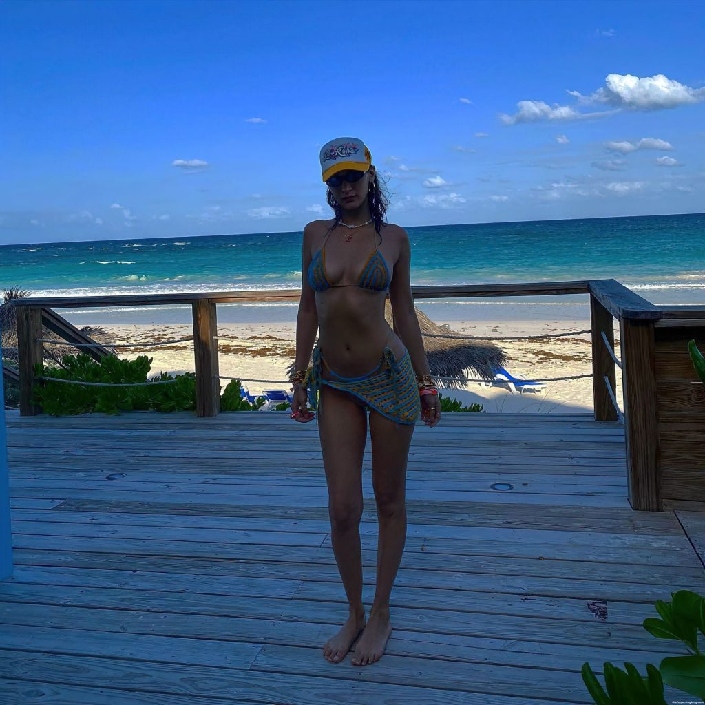 Bella Hadid Displays Her Sexy Figure (5 Photos)