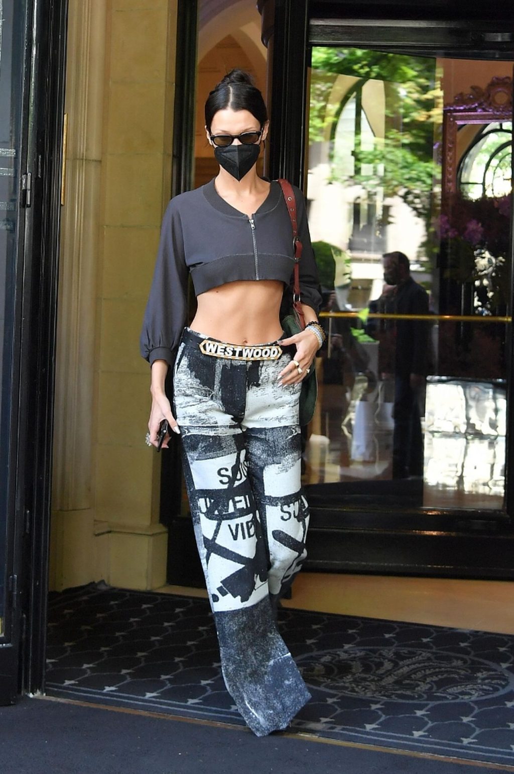 Braless Bella Hadid is Seen Leaving Her Hotel in Paris (35 Photos)