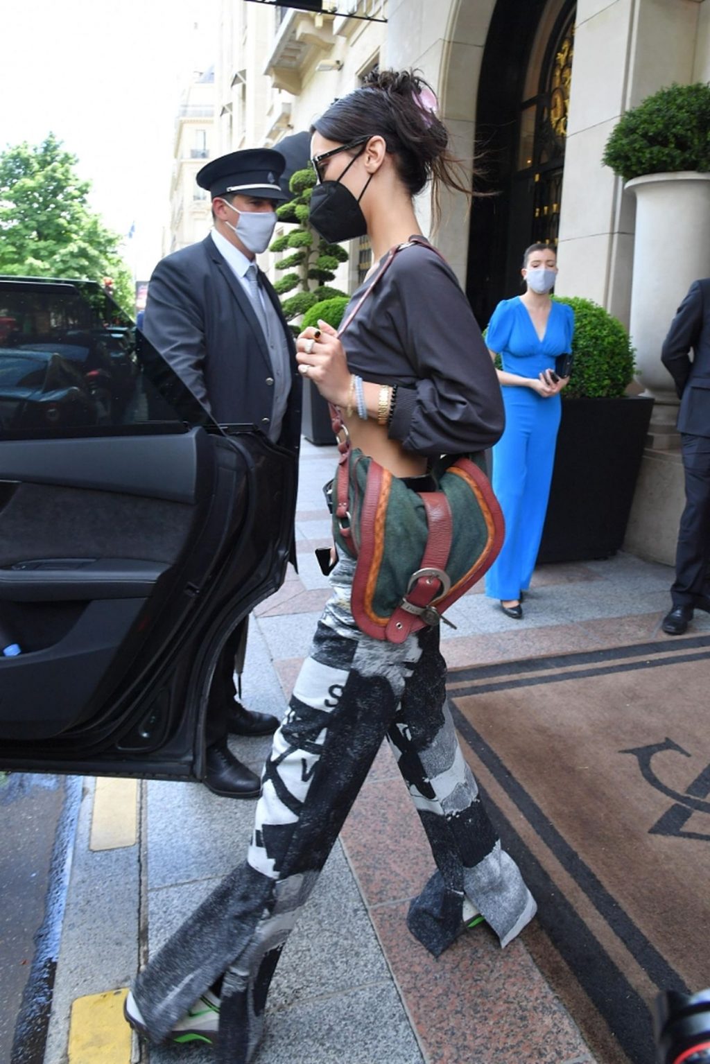 Braless Bella Hadid is Seen Leaving Her Hotel in Paris (35 Photos)