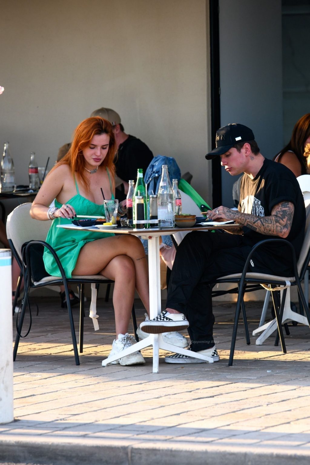 Bella Thorne &amp; Benjamin Mascolo are Spotted at Su and Shi Restaurant (26 Photos)