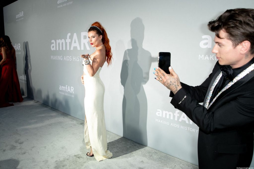 Bella Thorne Looks Beautiful at the 27th amfAR Gala in Cannes (83 Photos) [Updated]