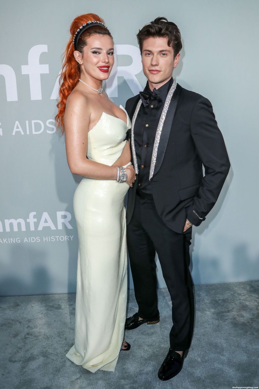Bella Thorne Looks Beautiful at the 27th amfAR Gala in Cannes (33 Photos)