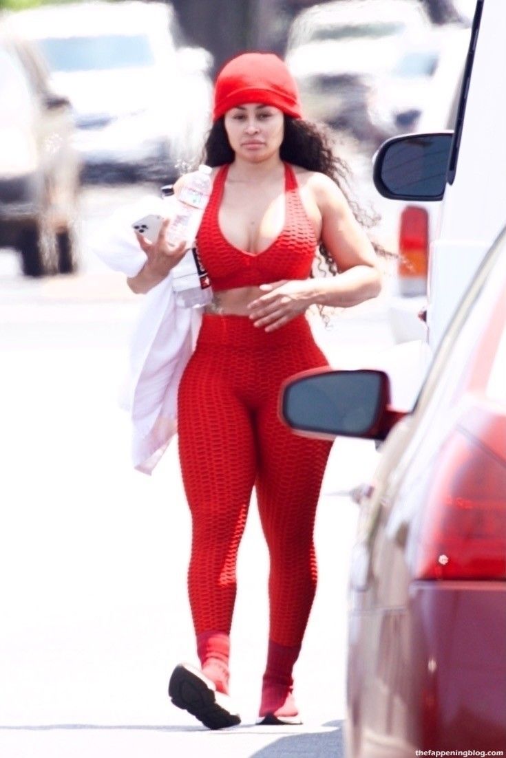 Blac Chyna Shows Off Her Slimmer Waist And Butt 10 Photos Thefappening