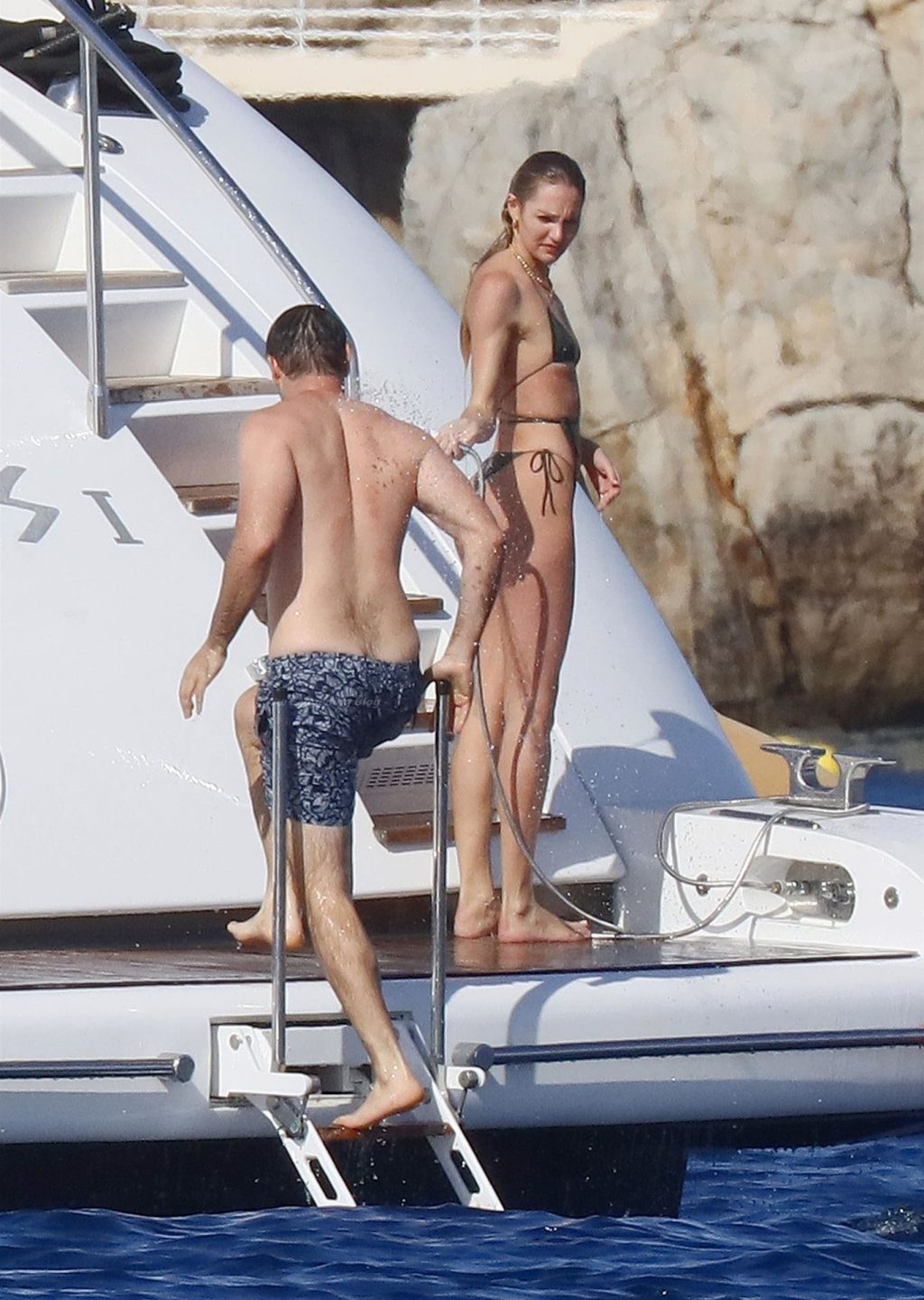 Candice Swanepoel and Her New Boyfriend are Seen on a Yacht on the French Riviera (44 Photos)