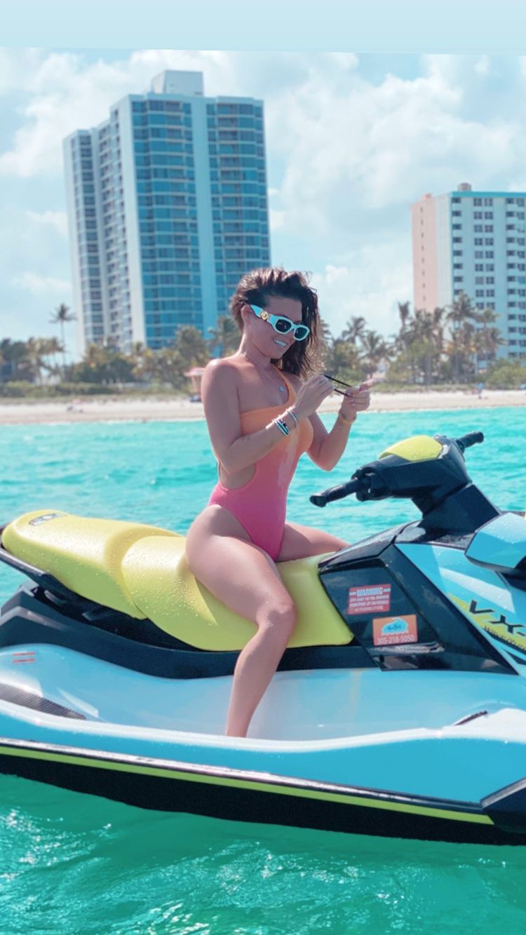 Chanel West Coast is Seen in a Swimsuit in Miami (23 Photos)