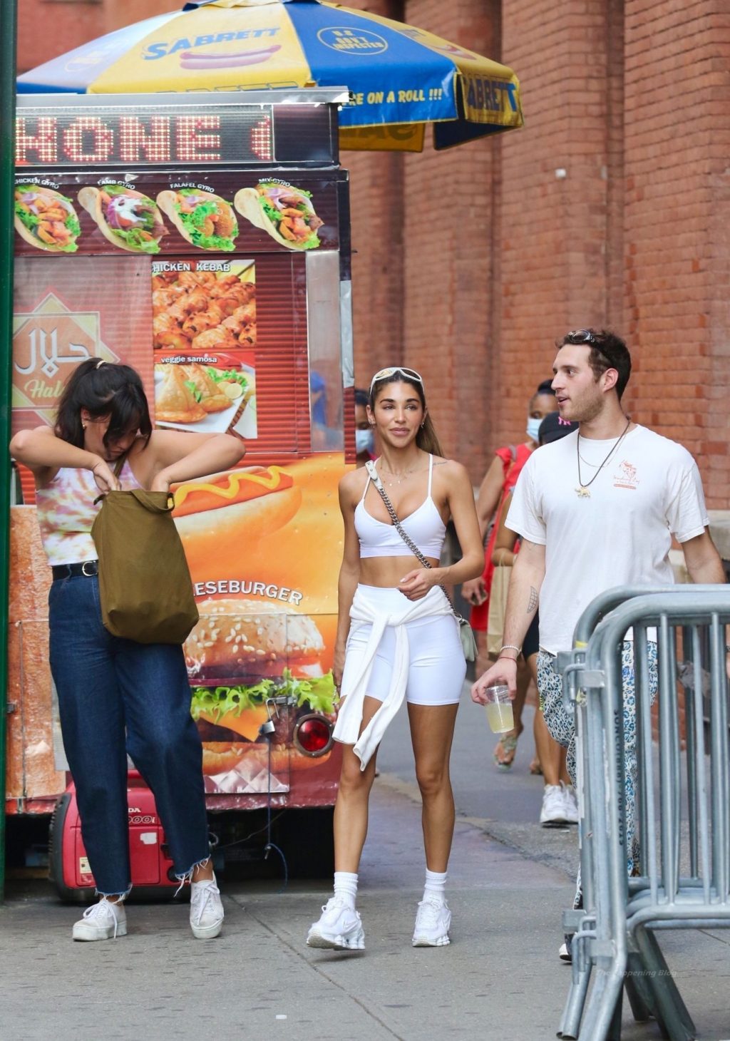 Chantel Jeffries is Seen Smoking a Suspicious Cigarette While Out and About with Friends in NYC (30 Photos)