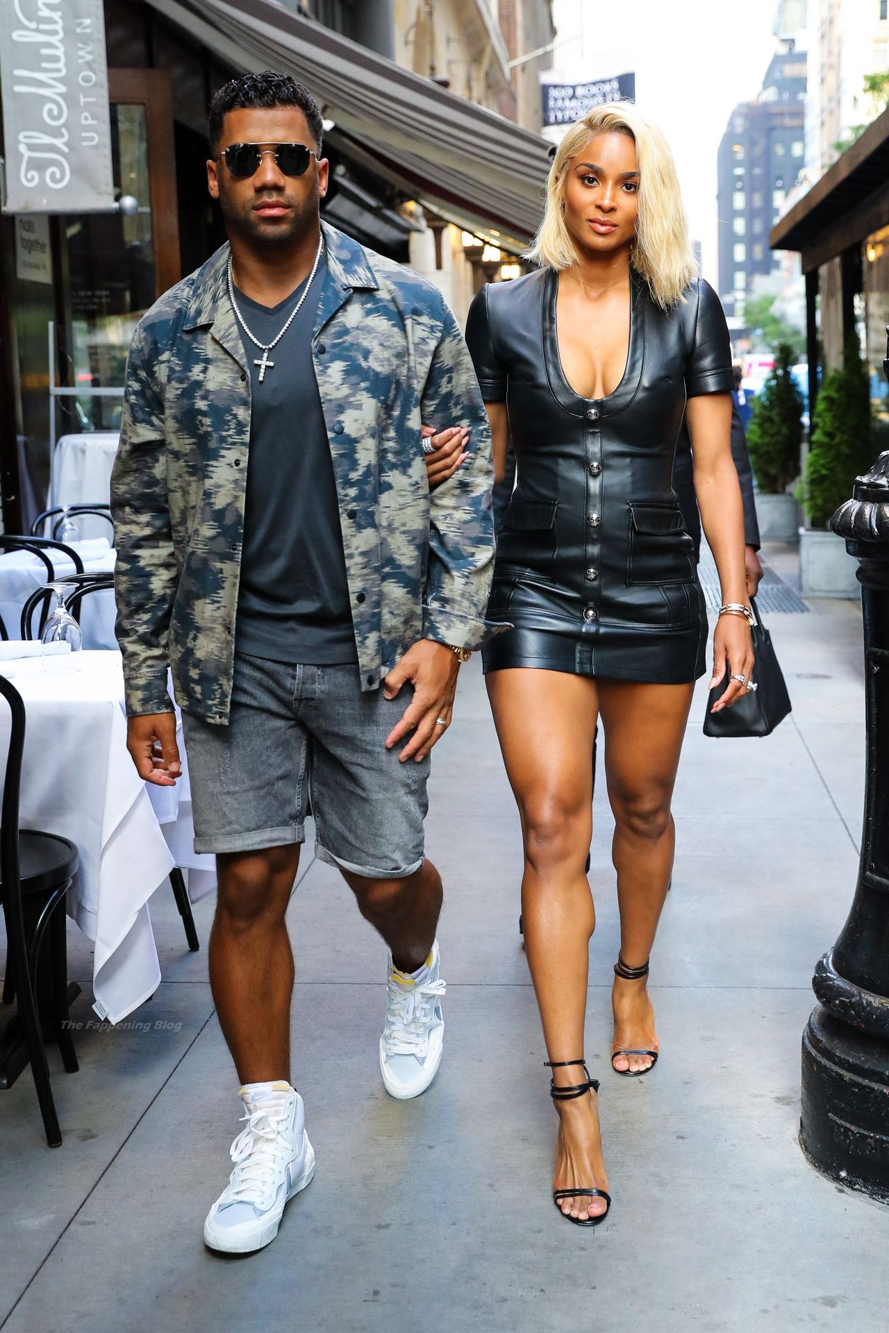 Ciara & Russell Wilson are Spotted Heading Out For a Romantic Dinner in...