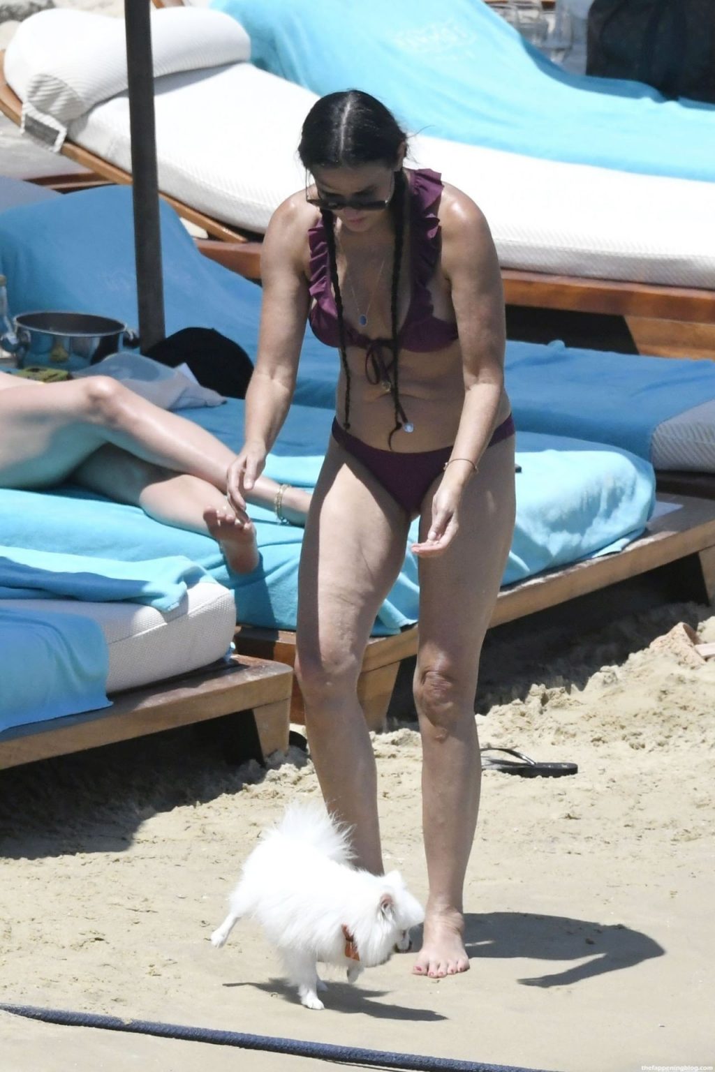 Demi Moore &amp; Rumer Willis Enjoy a Day on the Beach in Mykonos (111 New Photos)