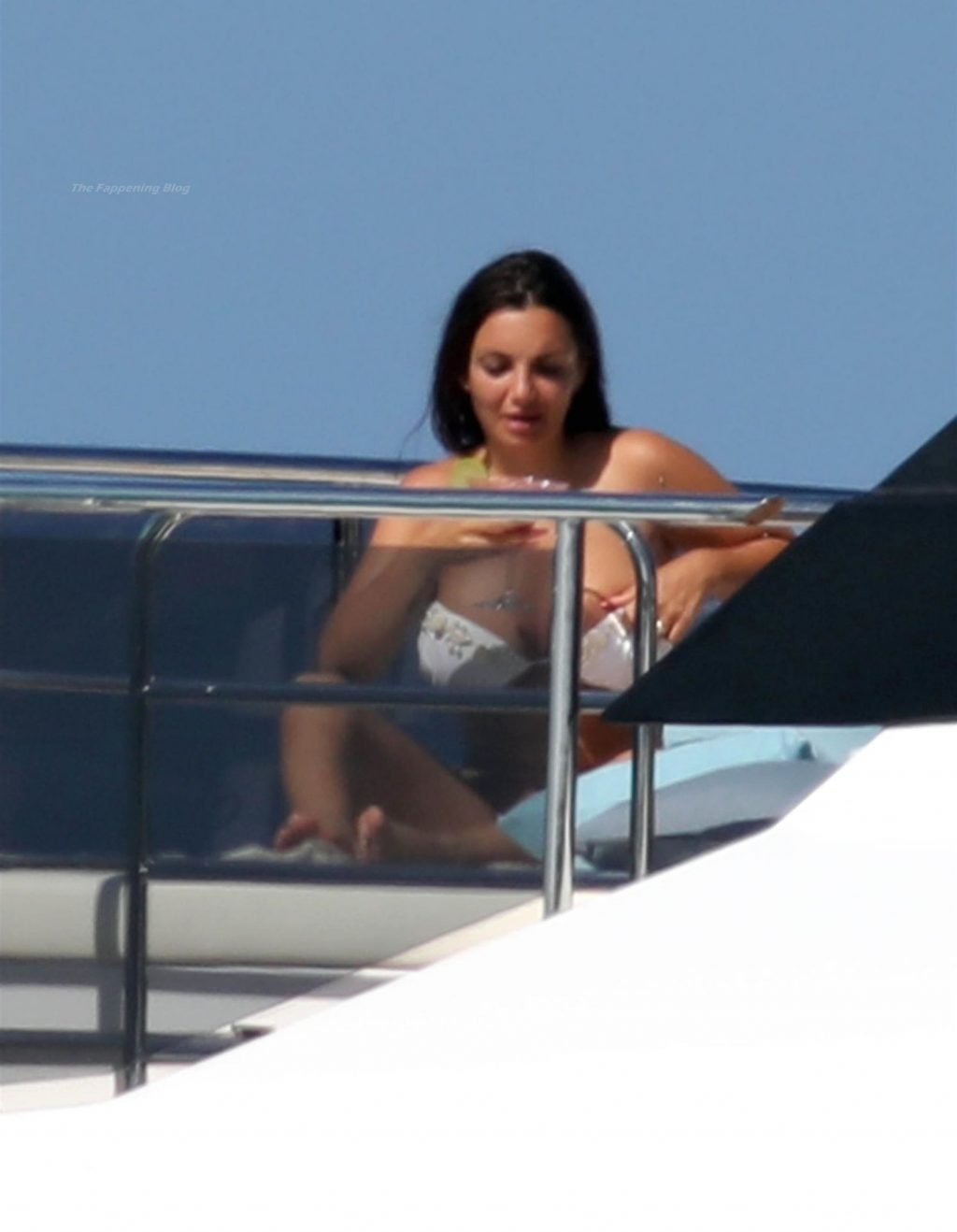 Elettra Lamborghini Relaxes Nude On a Boat in Formentera (33 Photos)