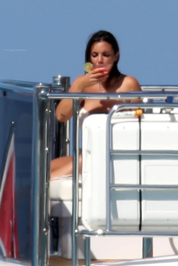 Elettra Lamborghini Relaxes Nude On A Boat In Formentera 33 Photos
