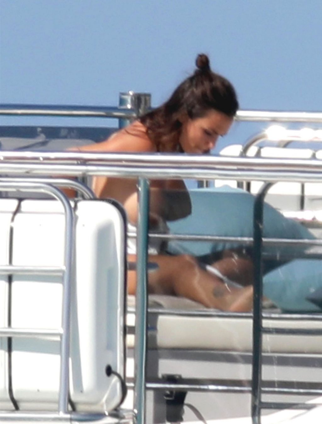 Elettra Lamborghini Relaxes Nude On a Boat in Formentera (33 Photos)
