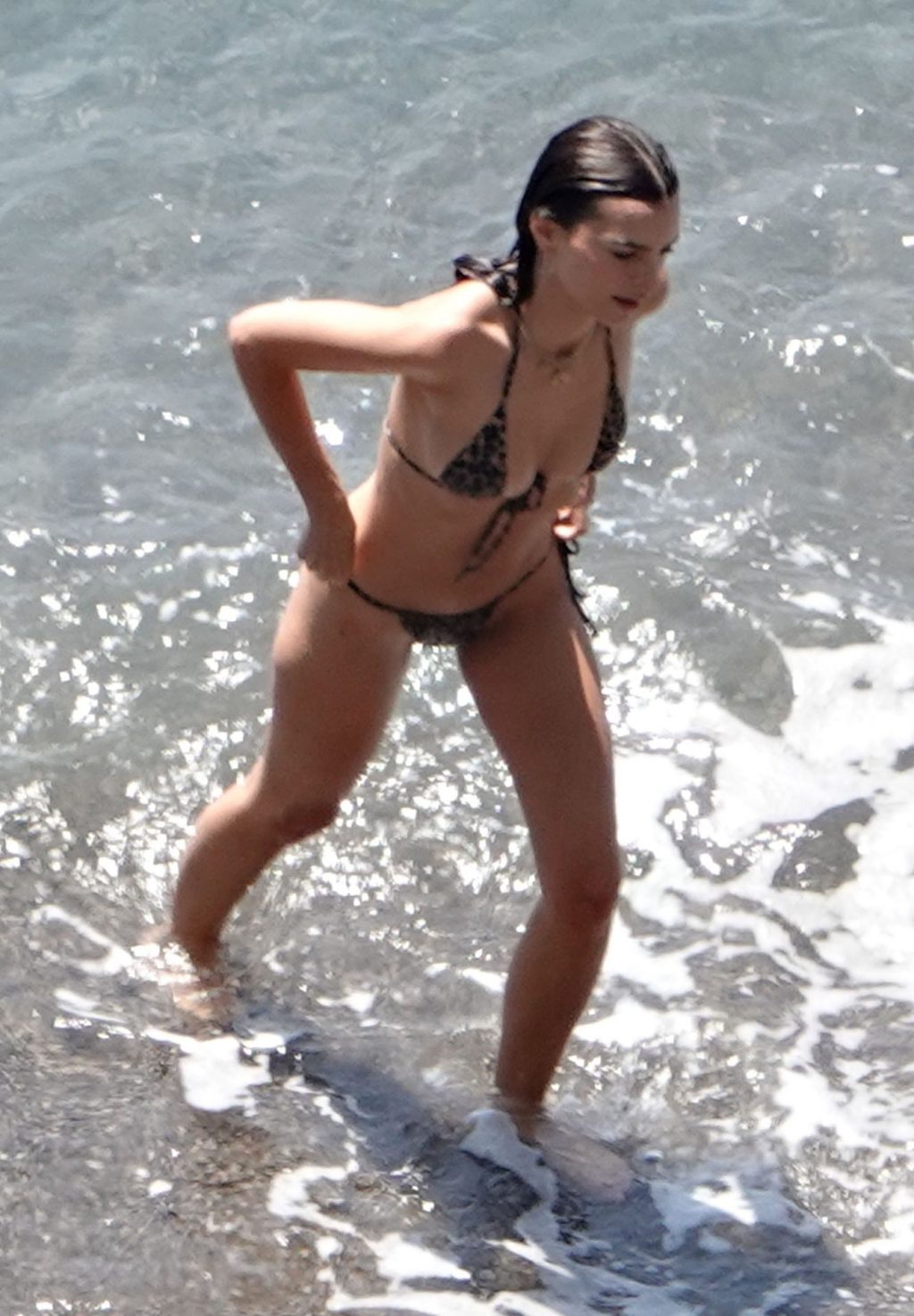 Emily Ratajkowski Flashes Her Nude Tit &amp; Looks Stunning in a Tiny Bikini (69 Photos) [Updated]