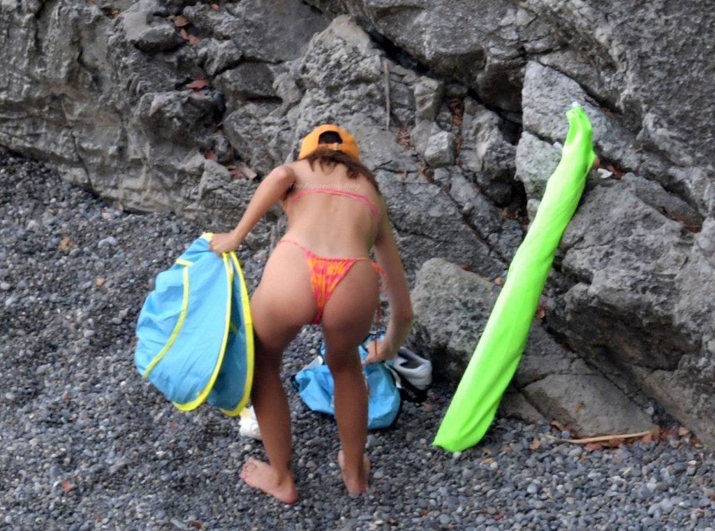 Emily Ratajkowski Showcases Her Beach Body in Positano (18 Photos) [Updated]