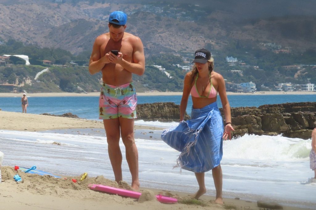 Blake Griffin &amp; Francesca Aiello Enjoy a Beach Day in Santa Barbara (28 Photos)