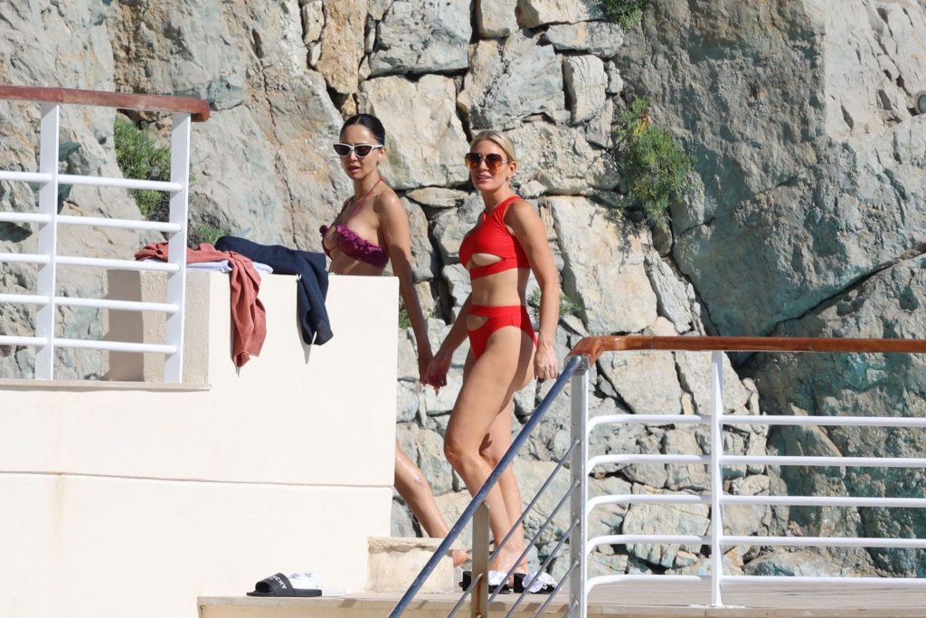 Hofit Golan Shows Off Her Underboob in a Red Bikini (17 Photos)