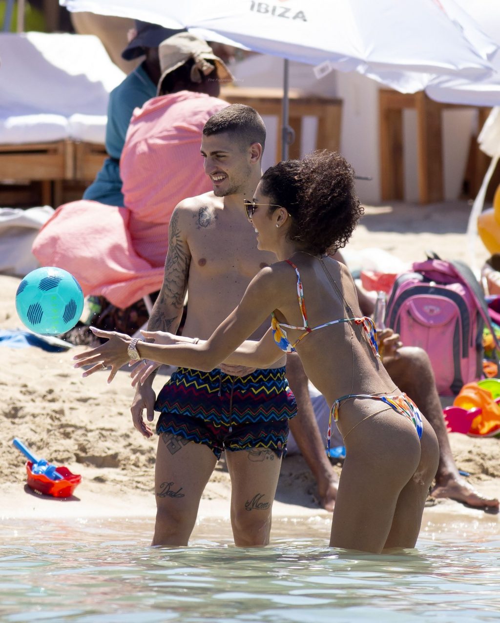 Jessica Aidi &amp; Marco Verratti Enjoy Their Honeymoon in Ibiza (50 Photos)