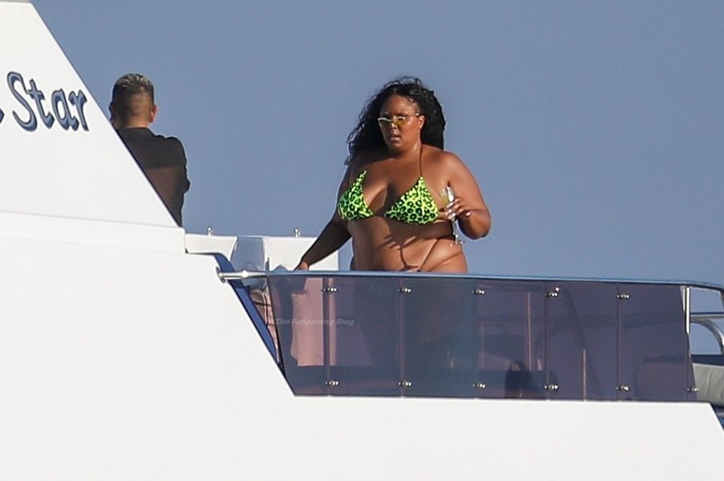 Lizzo Has a 4th of July Party on a Mega Yacht in Marina del Rey (84 Photos)