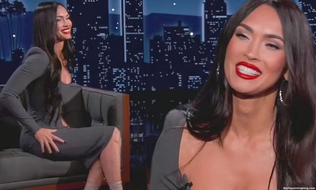 Megan Fox Sexy Jimmy Kimmel Live 17 Pics Video Thefappening