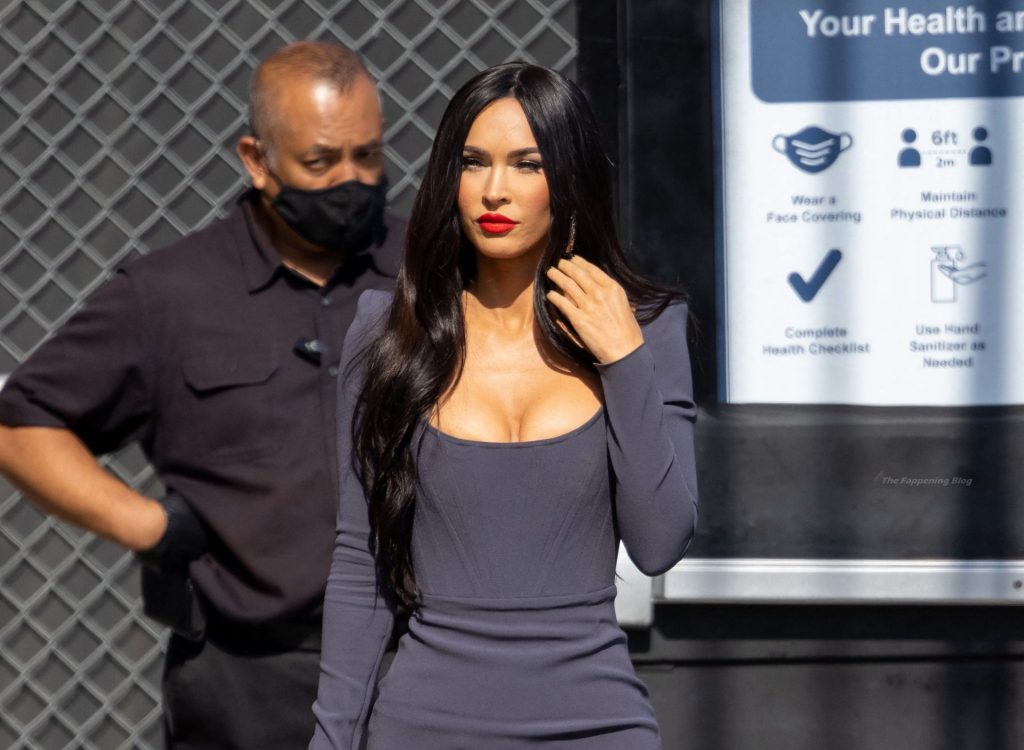 Megan Fox Heads to Jimmy Kimmel Live in Los Angeles (66 Photos) [Updated]