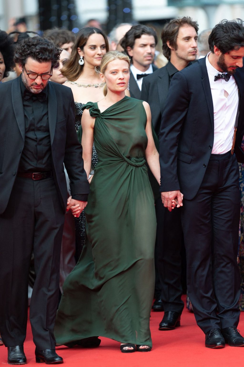 Melanie Thierry Poses Braless in a See-Through Dress at the 74th Cannes Film Festival (46 Photos)