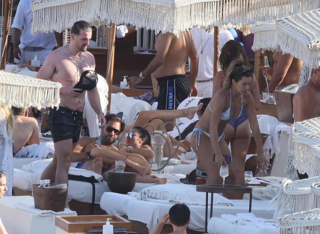 Montana Brown Puts on a Show For Mark O’Connor in the Hot Greek Sunshine in Mykonos (65 Photos)
