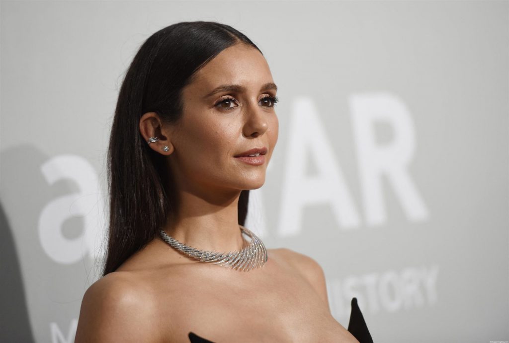 Nina Dobrev Shows Off Her Deep Cleavage at the 27th amfAR Gala in Cannes (71 Photos + Video) [Updated]