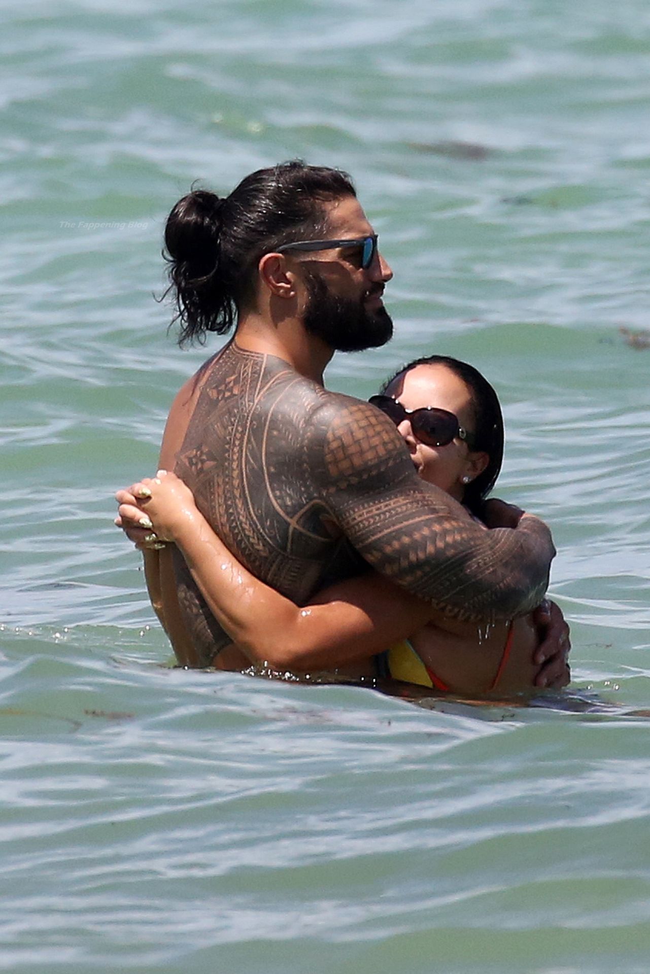 1281px x 1920px - Roman Reigns & Galina Becker Hit the Beach in Miami (18 Photos) |  #TheFappening